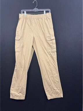 PLACE Boys' Khaki Cargo Pants Size 16 Husky